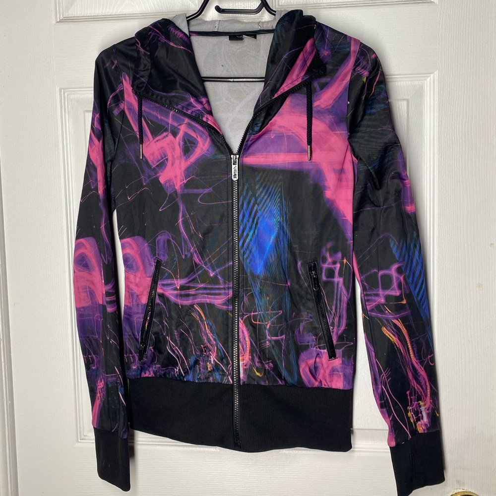 Multi Color Splash Bench sweater